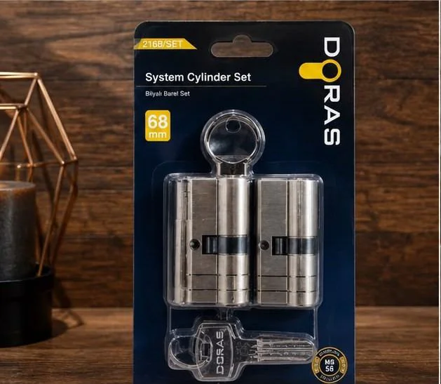 Doras Topuzlu Pirinç 68mm Tuzaklı Alt-Üst Barel Seti Doras Topuzlu Pirinç 68mm Tuzaklı Alt-Üst Barel Seti