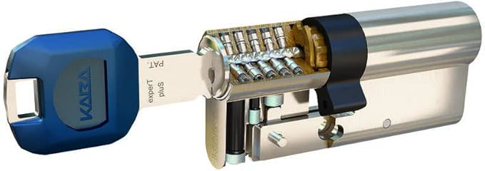 Dorma Kaba ExperT Plus 68-71 Mm Bilyalı 3 Anahtarlı Barel Dorma Kaba ExperT Plus 68-71 Mm Bilyalı 3 Anahtarlı Barel