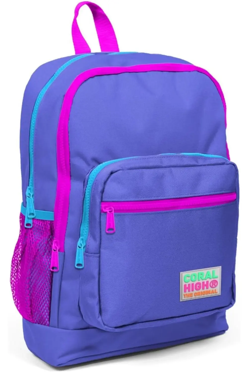 Dört Bölmeli Mor Desenli İlkokul Çantası 23703 1185222