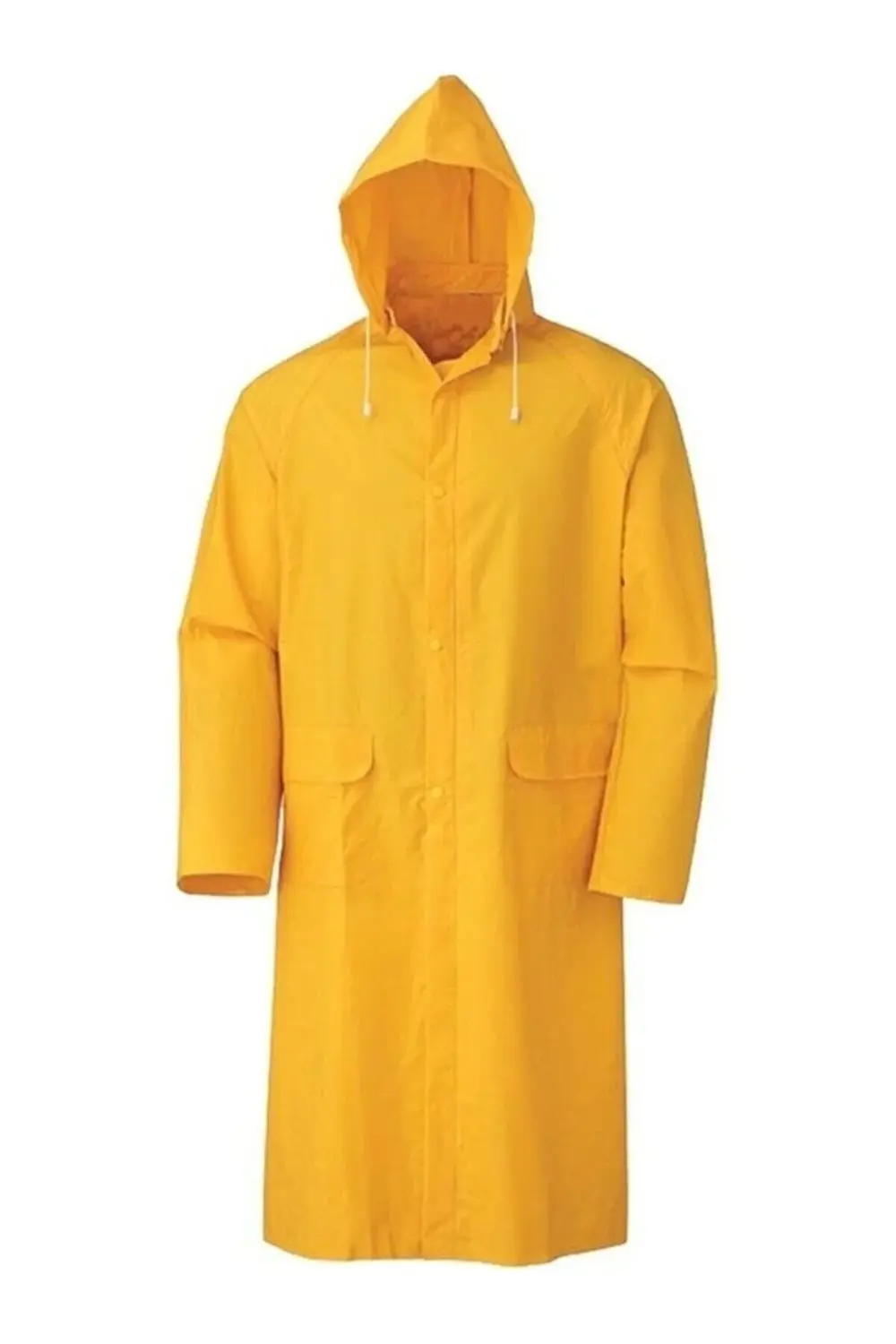 Dört Mevsim Pvc Yağmurluk Balıkçı Işçi Yagmurluk Kalın 0.32 Micro