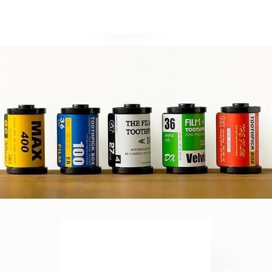 Woody Sofia Dörtgen Fotoğraf Filmi Şeklinde Kürdanlık Kürdan Tutucu Kutu Woody Sofia Dörtgen Fotoğraf Filmi Şeklinde Kürdanlık Kürdan Tutucu Kutu