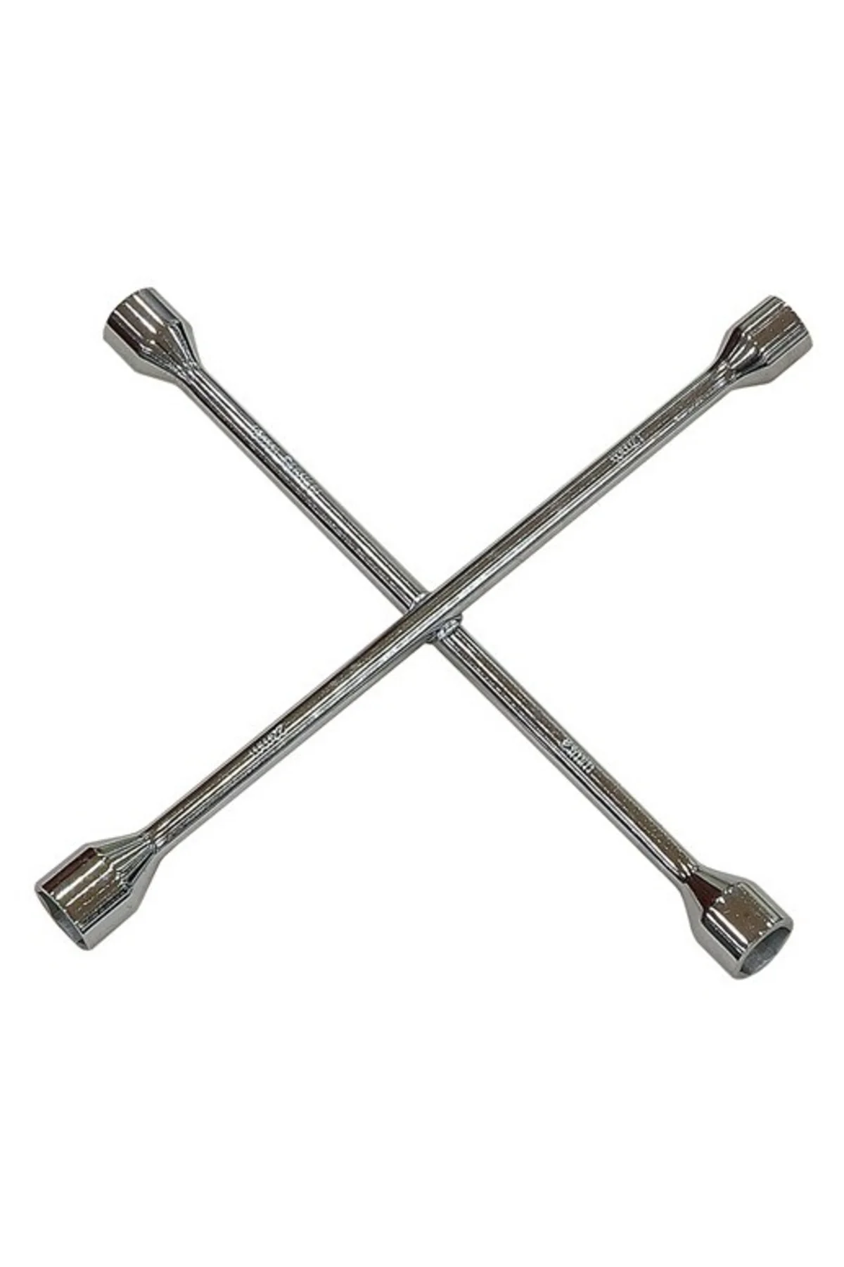 Dörtlü Bijon Anahtarı Krom Çelik Tam Profesyonel Lokmalı Bijon Tü