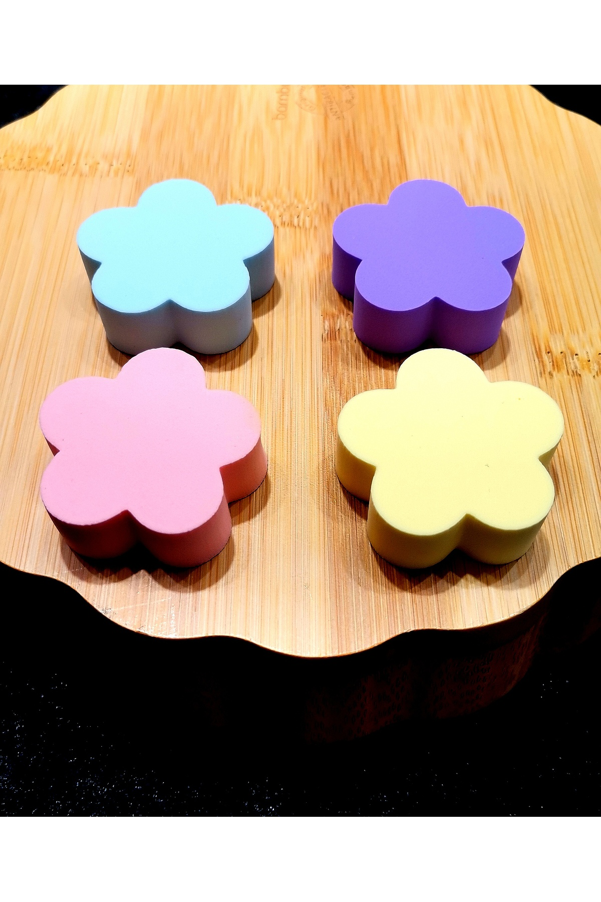 Monalisa Home Dörtlü Figürlü Makyaj Süngeri