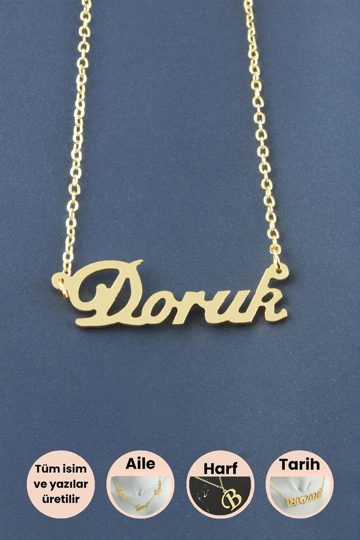 Doruk İsimli Kolye Doruk İsimli Kolye
