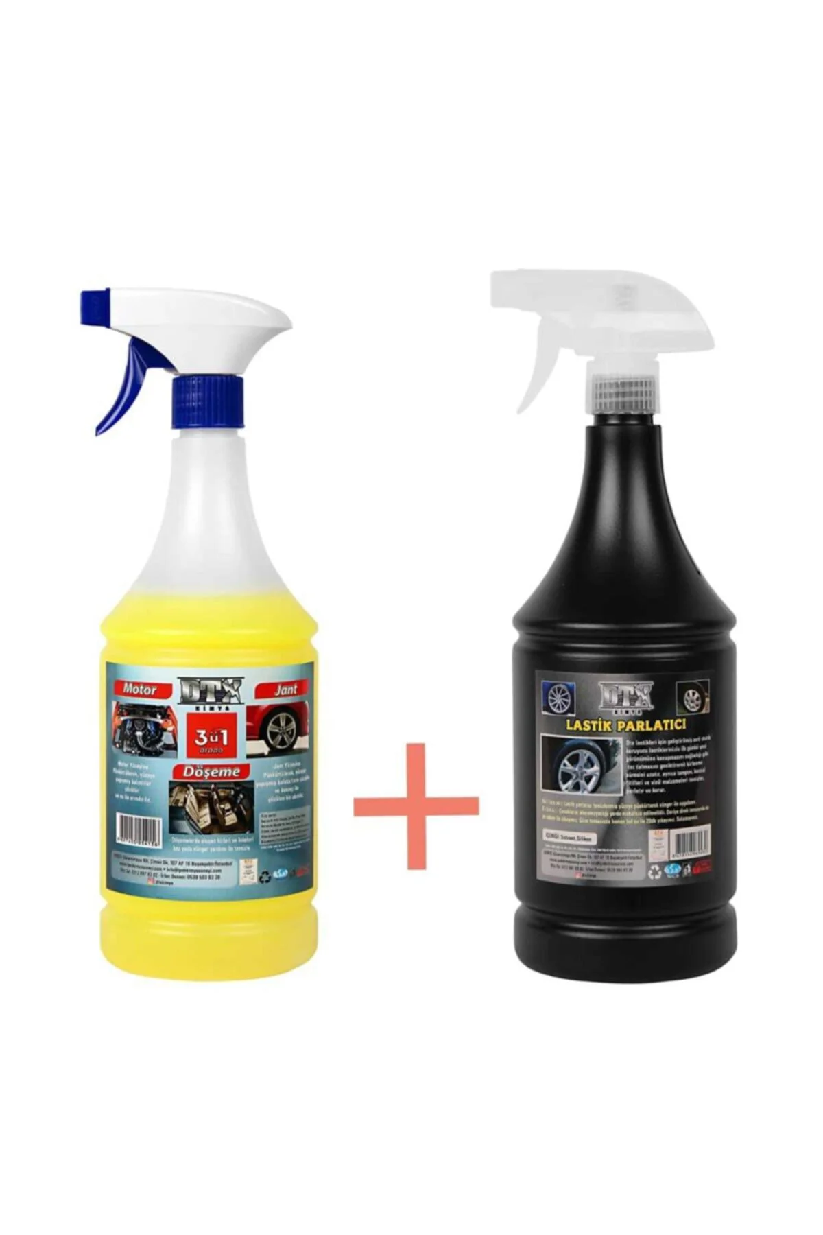 Döşeme Jant Ve Motor Temizleme Sıvısı Yağ Sökücü 1 Lt & Lastik Pa