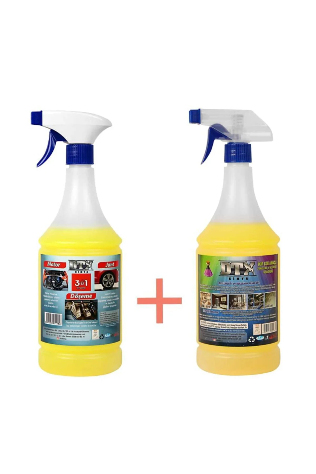 Döşeme Jant Ve Motor Temizleme Sıvısı Yağ Sök. 1 Lt & Ixir Çok Am