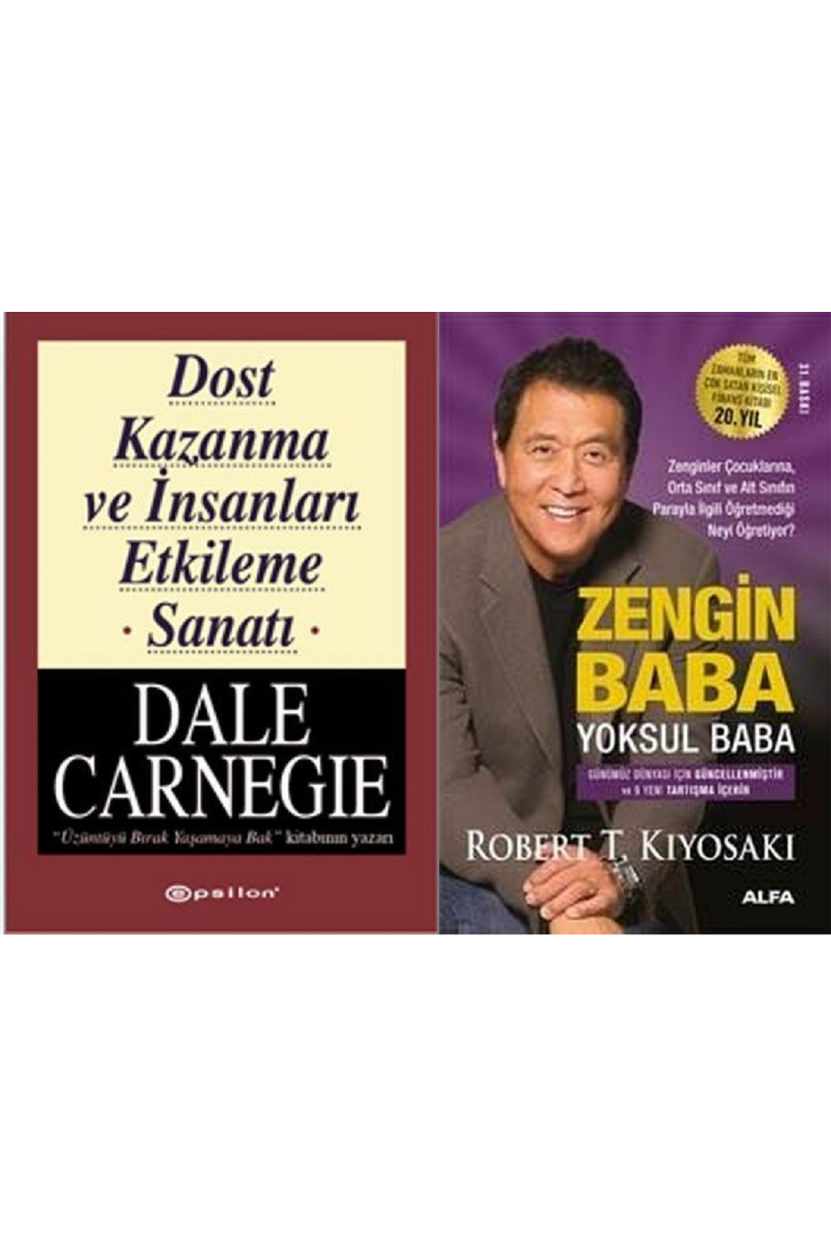 Epsilon Yayınevi Dost Kazanma Ve İnsanları Etkileme Sanatı + Zengin Baba Yoksul Ba