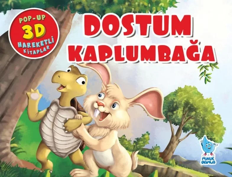 Dostum Kaplumbağa (Pop-Up 3D Hareketli Kitaplar)