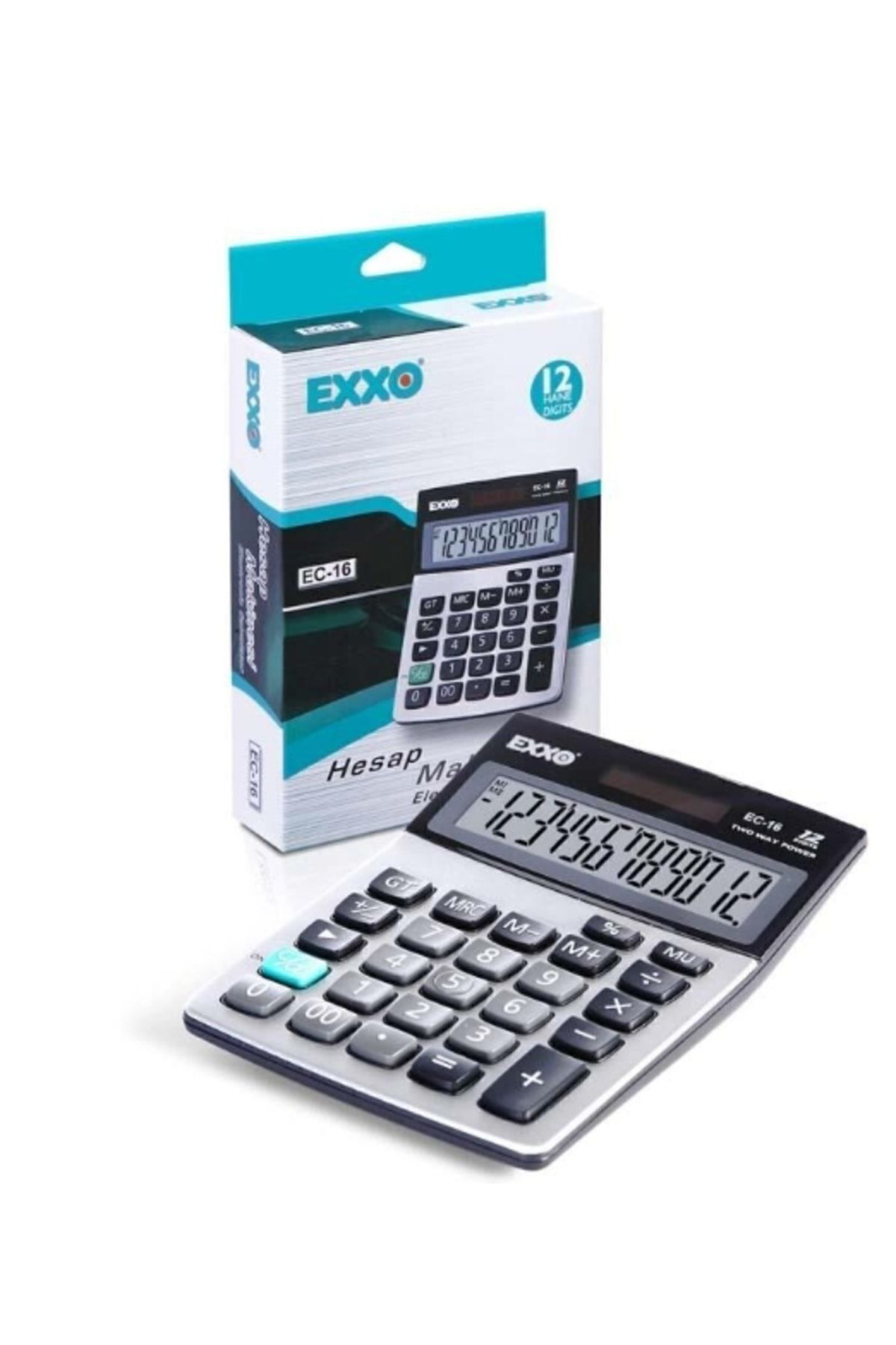 Exxo Dosy Hesap Makinesi Masa Üstü 12 Hane Ec-22