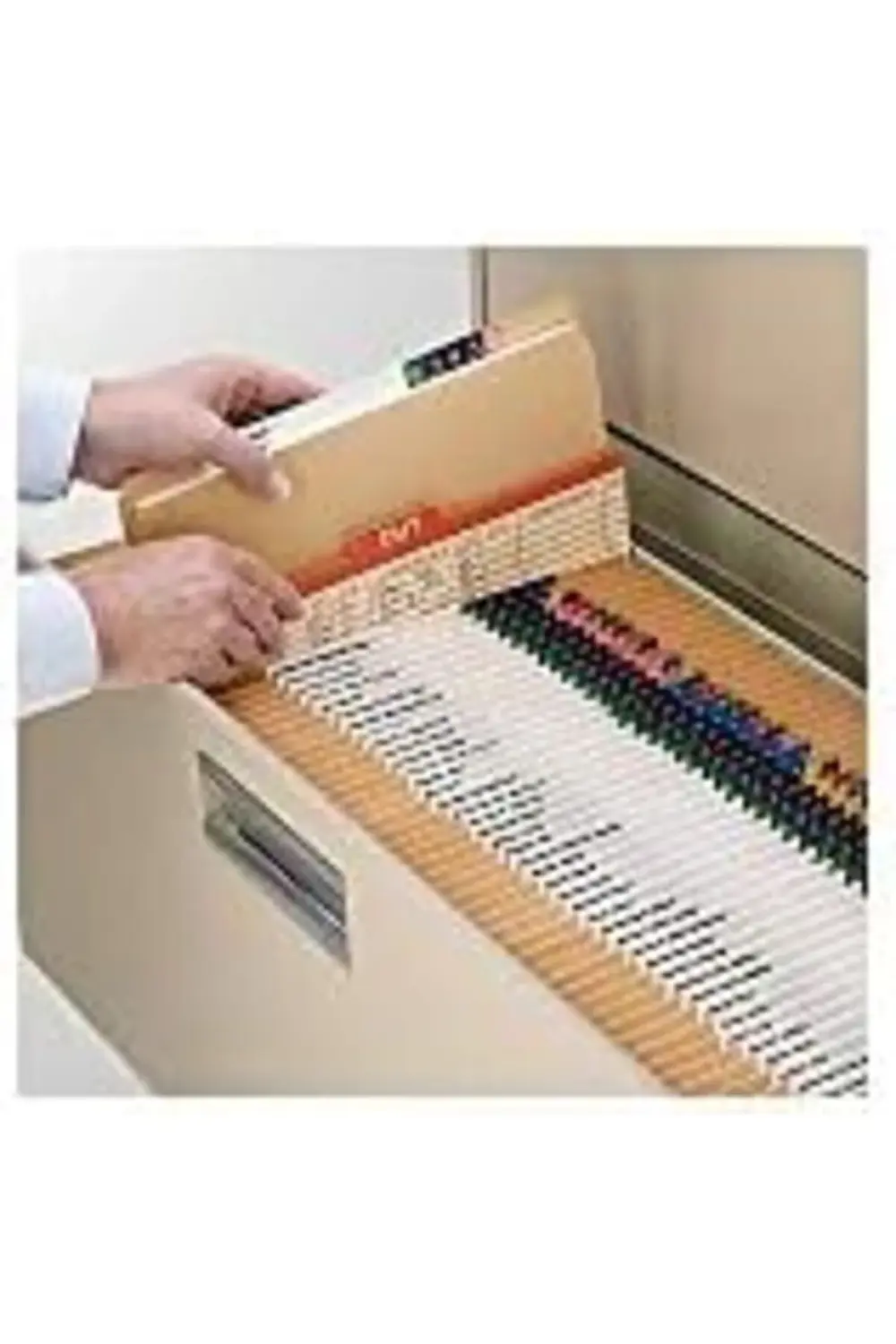 Dosya Klasörü, Güçlendirilmiş Düz Kesim Tab, Mektup Boyutu,, Kutu