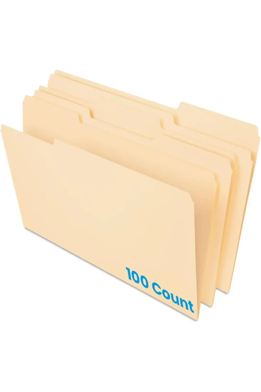 Dosya klasörü, yasal boy, Manila, 1/3 kesim, 100/BX (753 1/3) 118