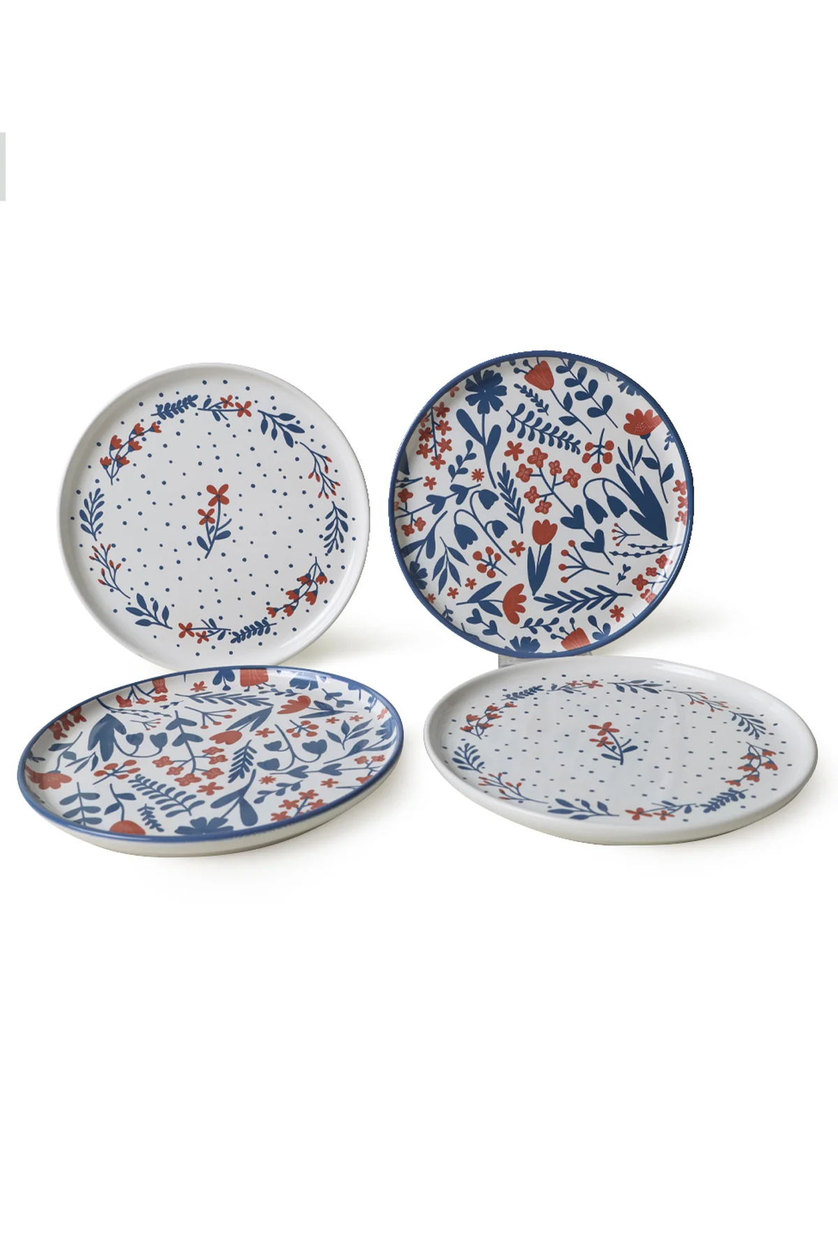 Dot & Bloom Nordic Pasta Tabağı 22 Cm 4 Adet 22963-64