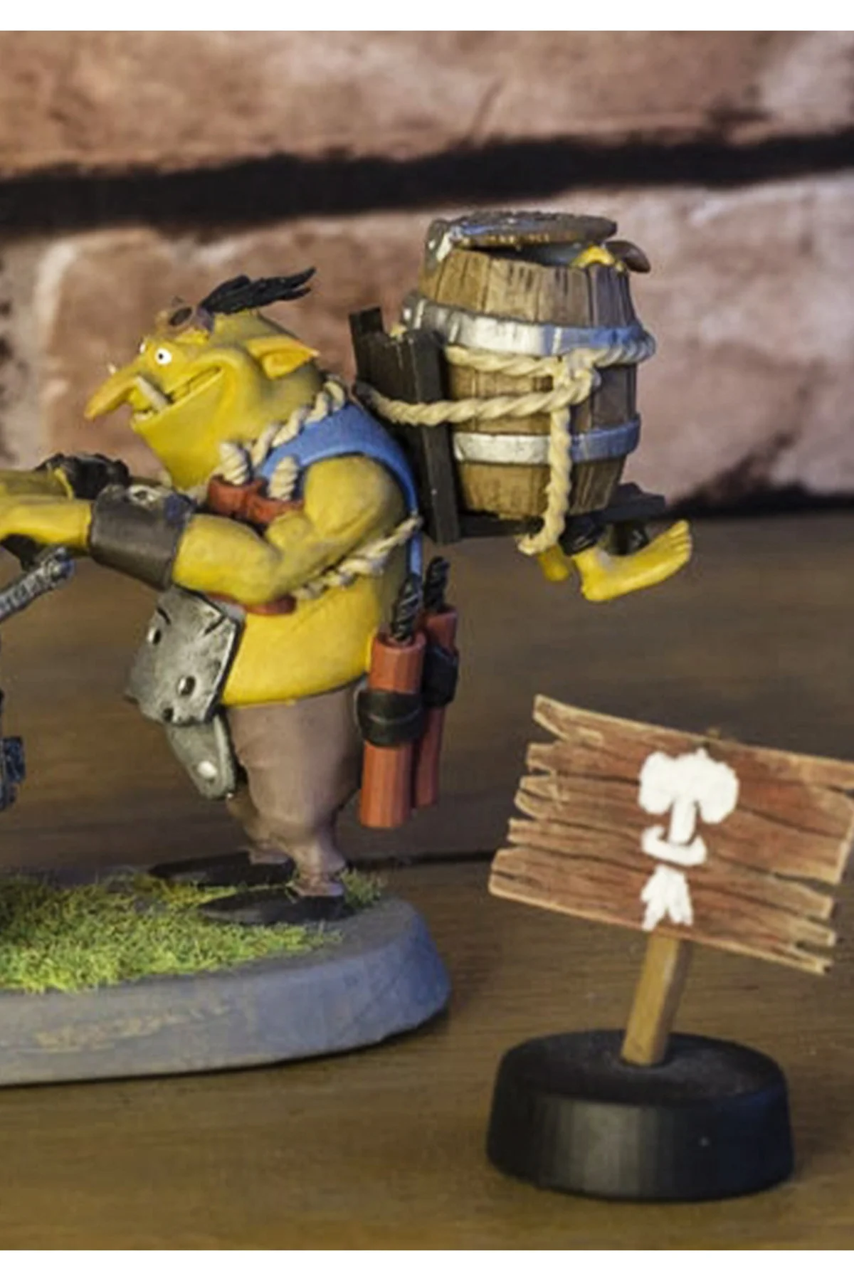 Dota 2 Techies Figür Dota 2 Teknisyenler Obje 25CM Büyük Boy