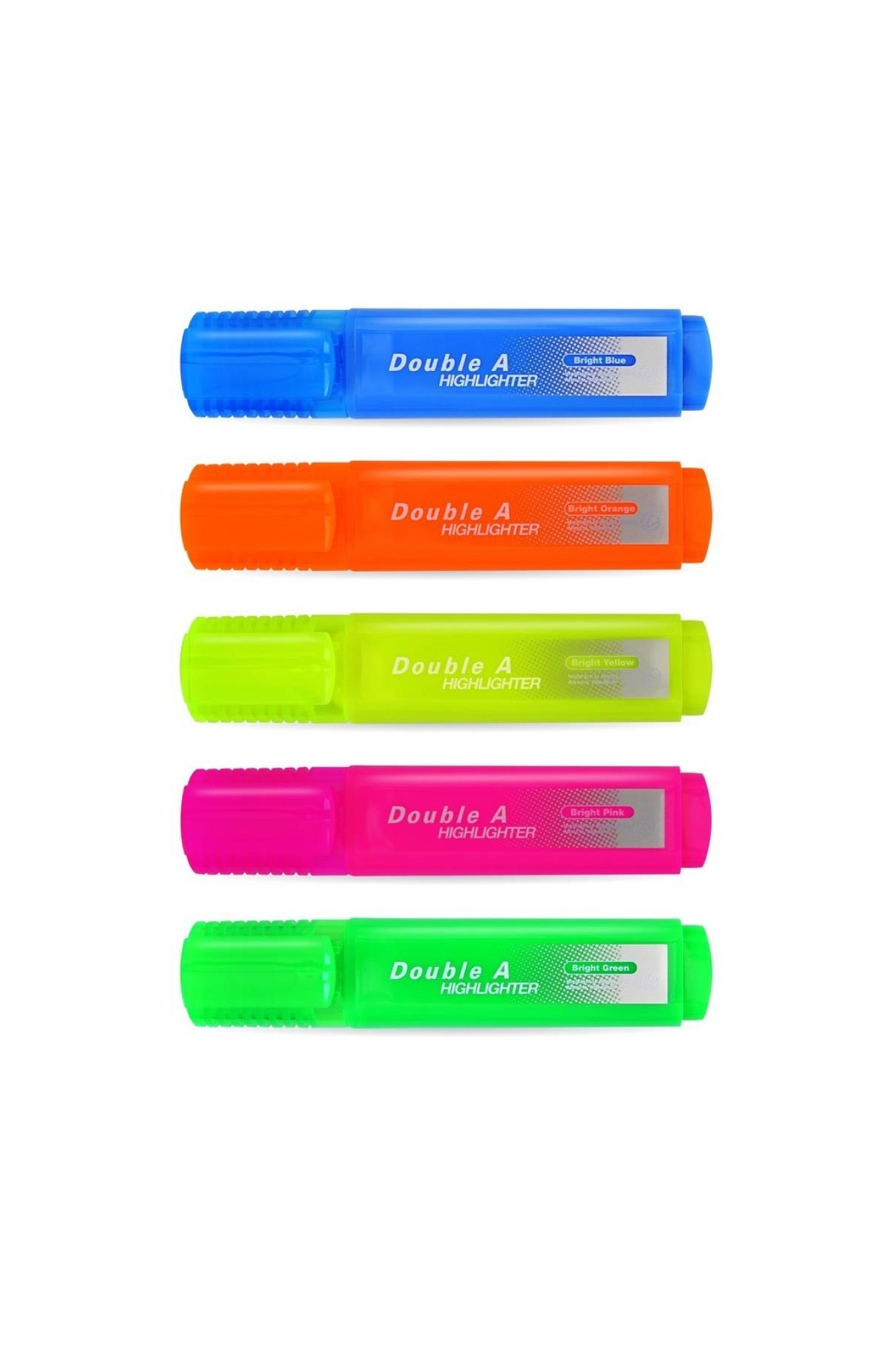 Just Cheap Store Double A Fosforlu Kalem Sari 10'Lu