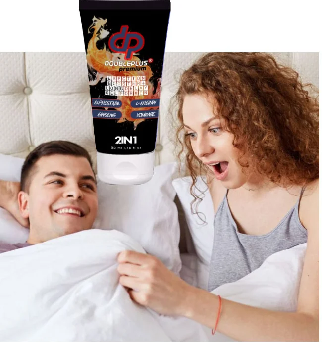Double Plus Premium Jel - 50 ml Erkek Güç ve Tutku Jel