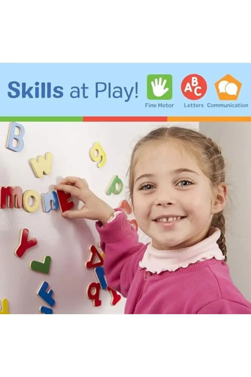 & Doug 10448 Ahşap Mıknatıslı Harfler 1178227