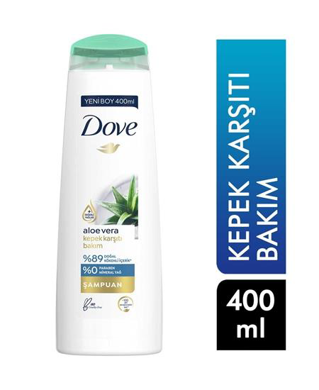 Dove Kepek Karşıtı Bakım Şampuanı Aloe Vera 400 ml Dove Kepek Karşıtı Bakım Şampuanı Aloe Vera 400 ml