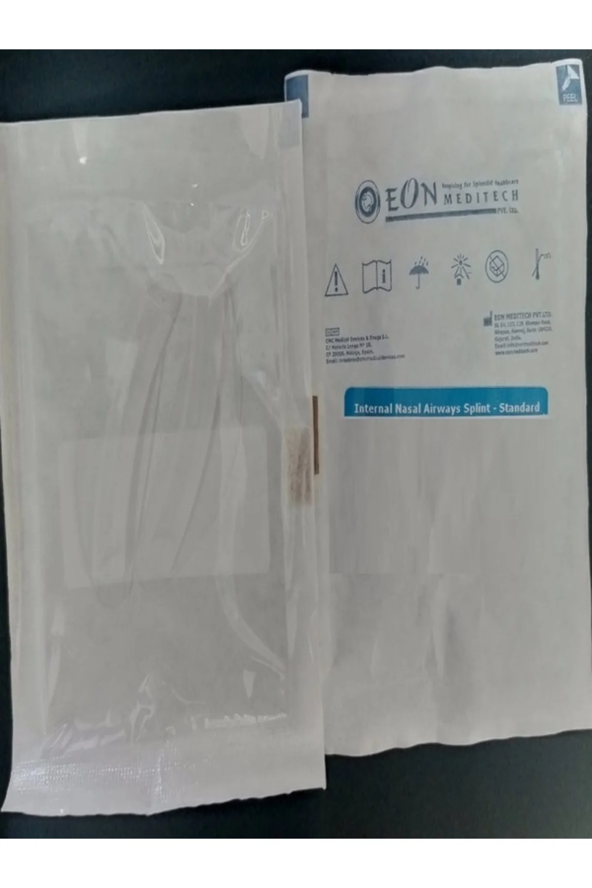 Doyle Internal Silikon Nasal Splint Airwaylı 1 Çift