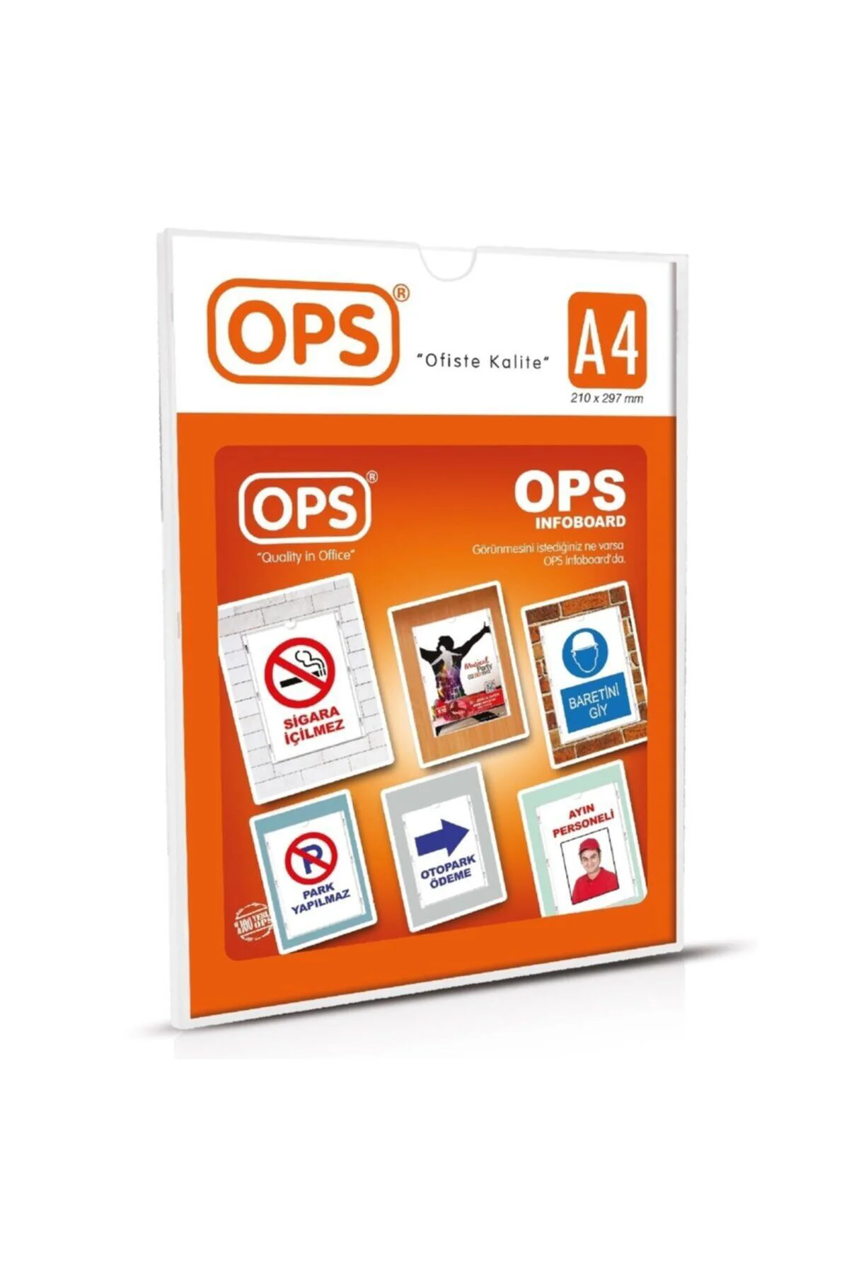 Dp 070 A4 Duvar Tipi Afiş Taşıyıcı