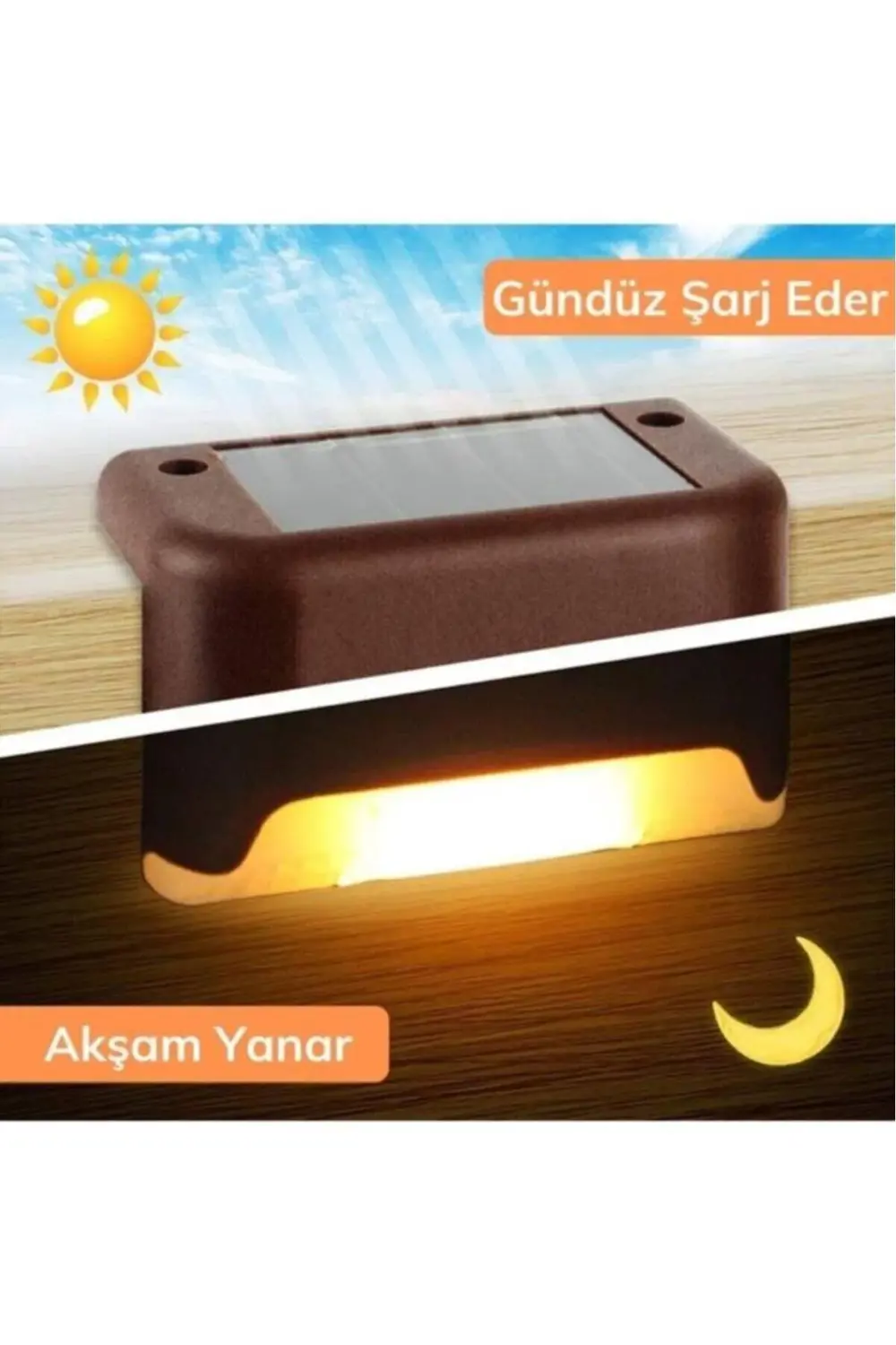 Dp-265 1 Adet Güneş Enerjili Mini Led Lamba