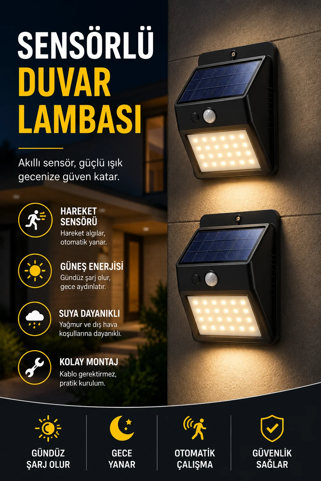 DP-53 DUVAR LAMBASI Fiyatı, Yorumları ve Özellikleri
