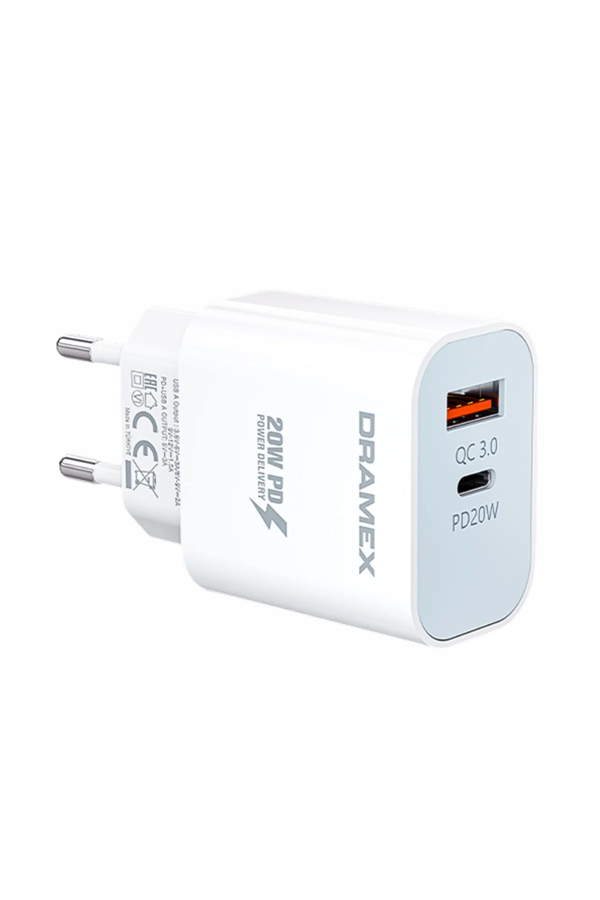 Dpq20b Quantum Usb Type-c Qc3.0 Pd 20w Hızlı Şarj Adaptörü