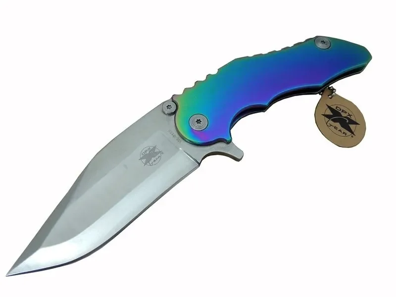 Dpx Gear Wl 9115 Outdoor Çakı 23 Cm - Metal Gökkuşağı Sap, Otomat