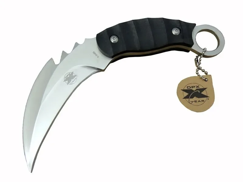 DPX Gear  X 0485 Tırtıklı Karambit Outdoor Bıçak 20 cm - Kılıflı Fiyatı, Yorumları ve Özellikleri