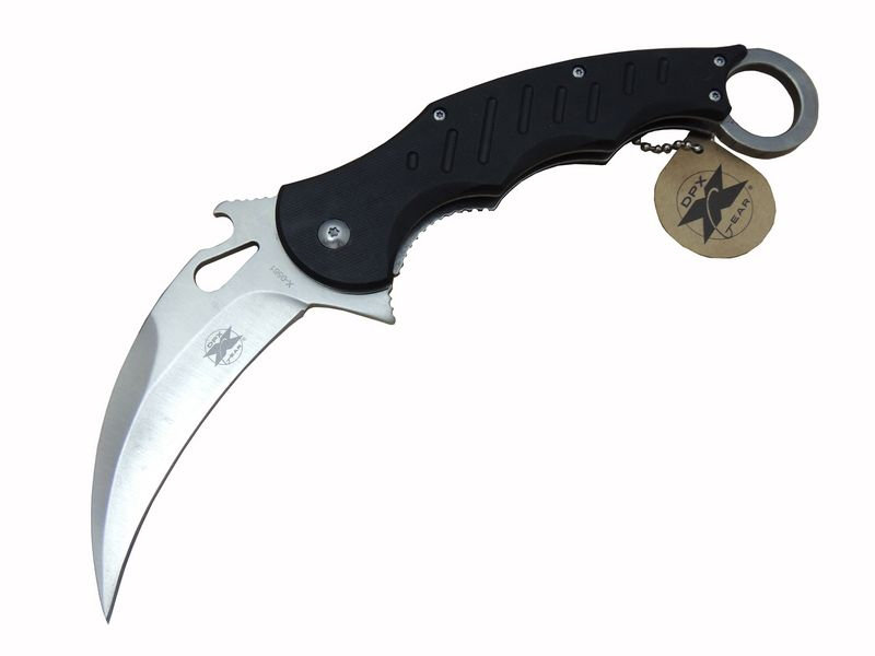 DPX Gear X 0561 Karambit Outdoor Çakı 23 cm - Otomatik, Kılıflı T