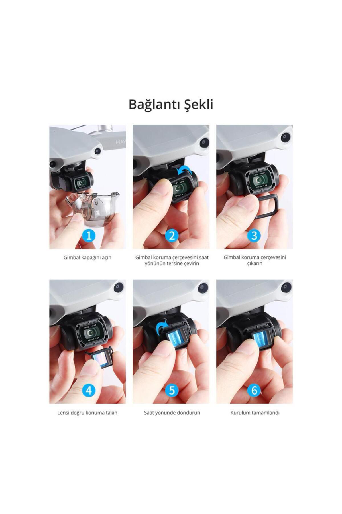 Dr-03 Dji Mavic Air 2 1.33x Anamorphic Lens