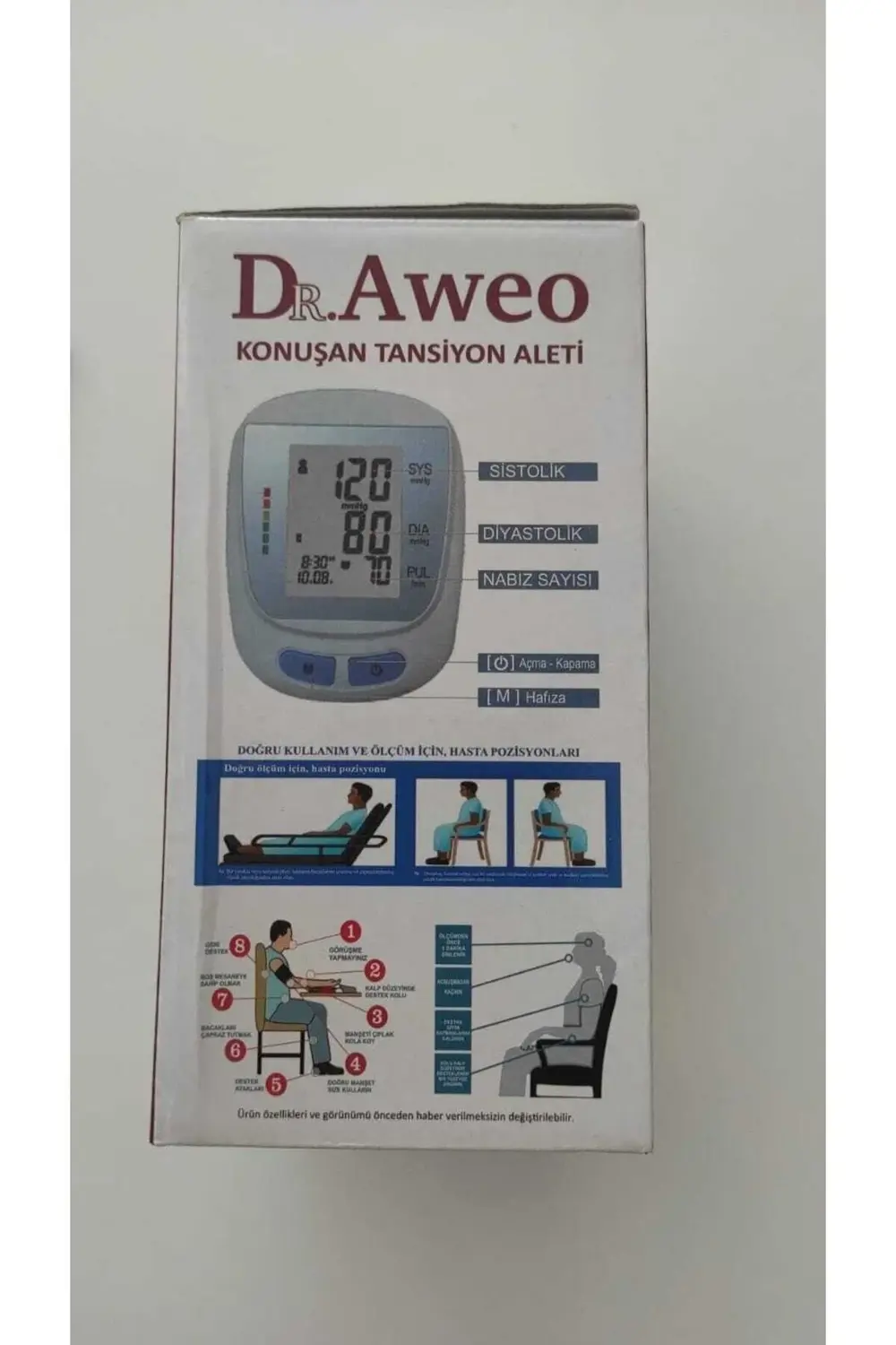 Dr Aweo Konuşan Tansiyon Aleti