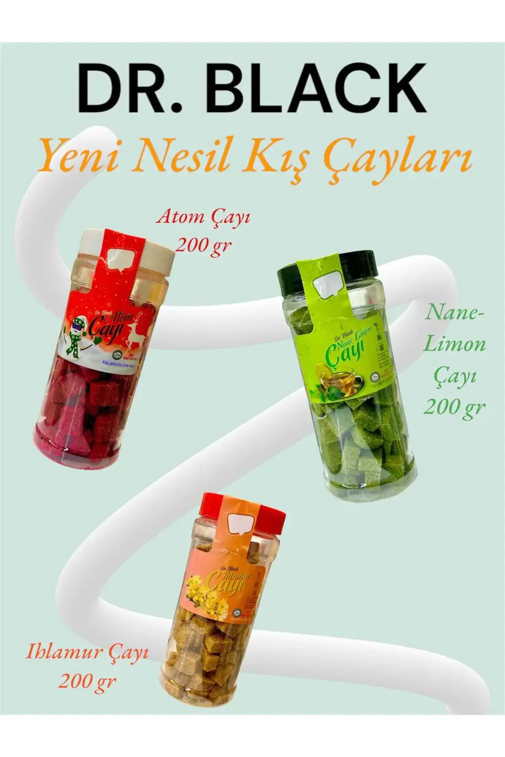 Dr. Black Bitkisel Ihlamur Atom Çayı 200 gr