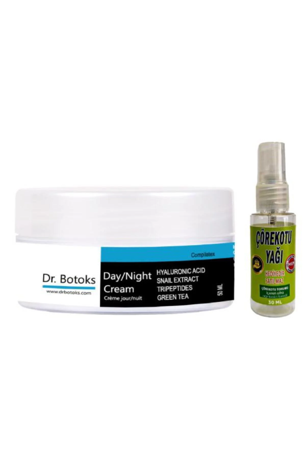 Dr. Botoks Yaslanma Karşıtı Yüz Bakım Kremi 50 ml + Çörek Otu 30 ml - Gençlik Dolgu Kremi