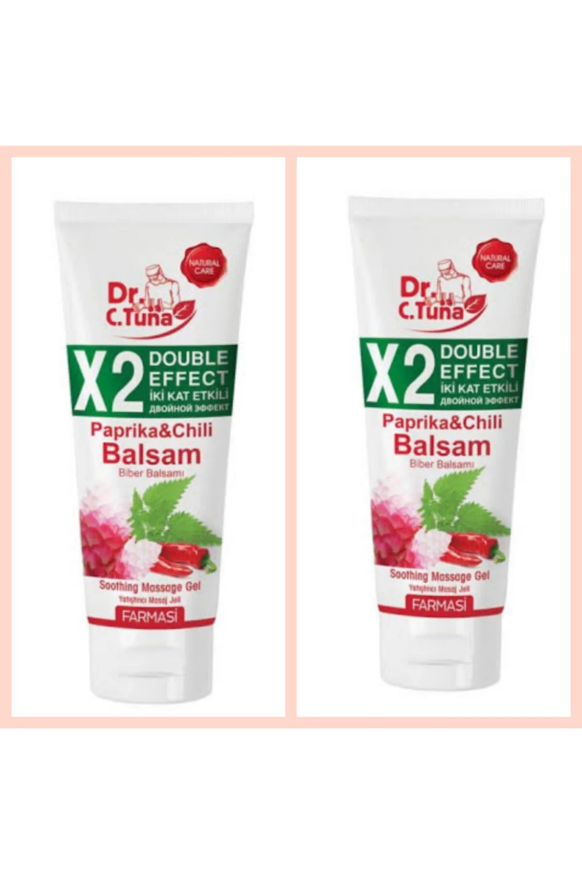 Dr. Cevdet Tuna Biberli Masaj Kremi 2'li