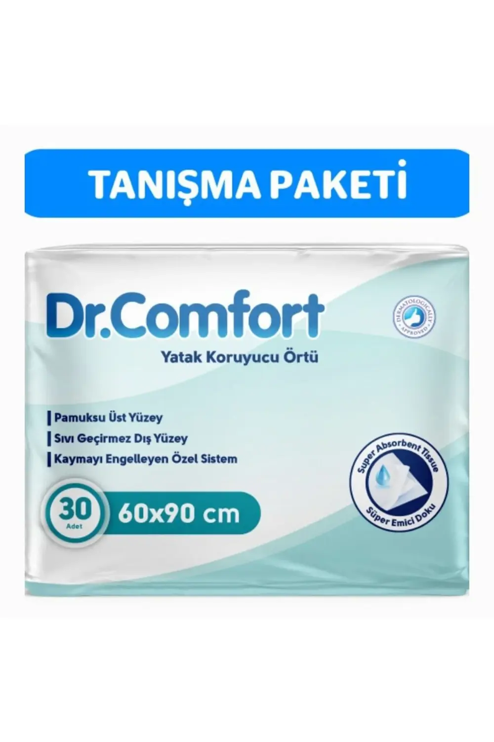 Dr Comfort 60x90 Yatak Koruyucu Örtü 30'lu 1 Paket 30 Adet