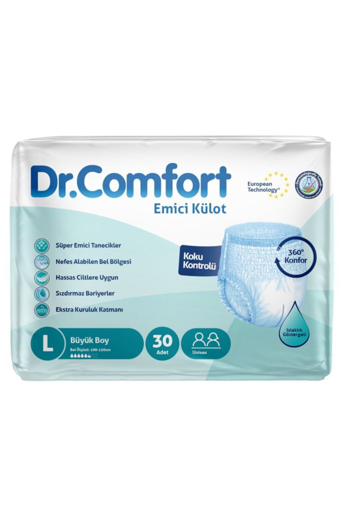 Dr Comfort Kulotlu Hasta Bezı 30lu Large
