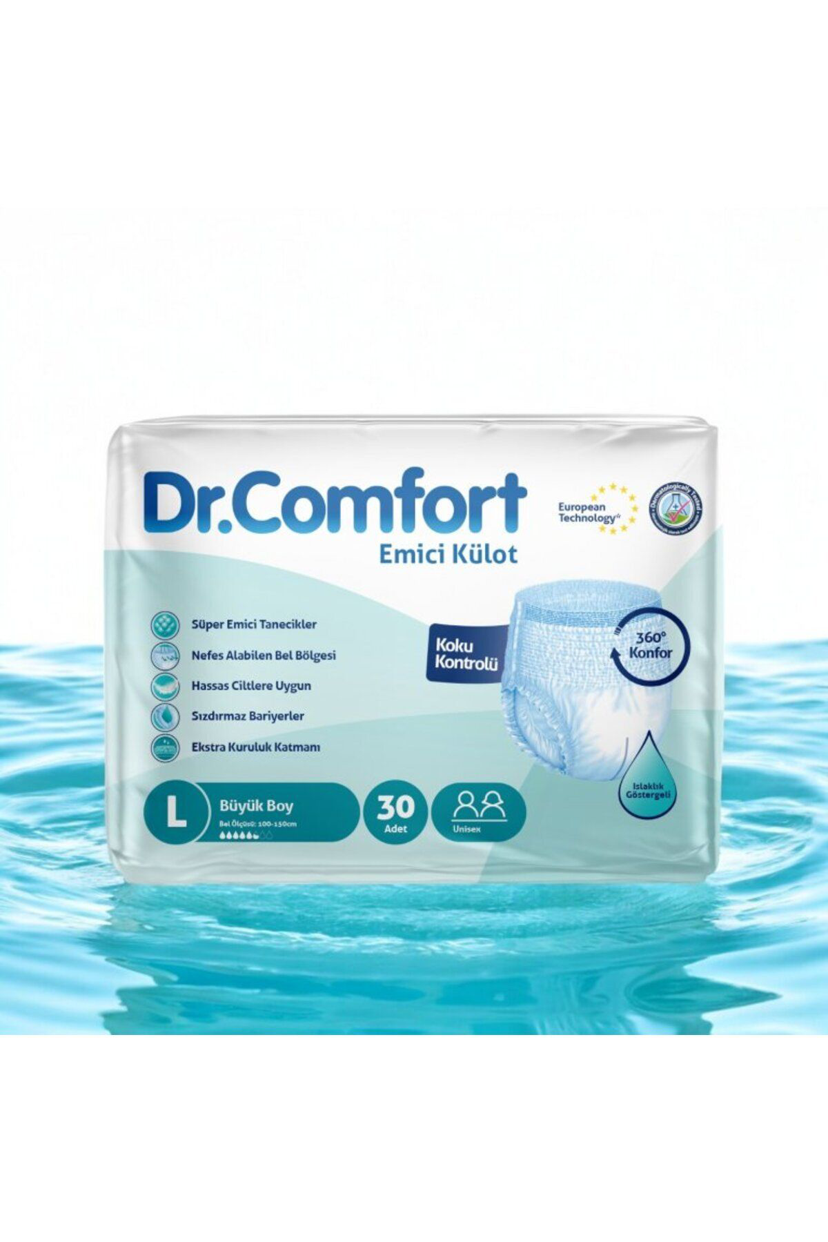 Dr Comfort Kulotlu Hasta Bezı 30lu Large