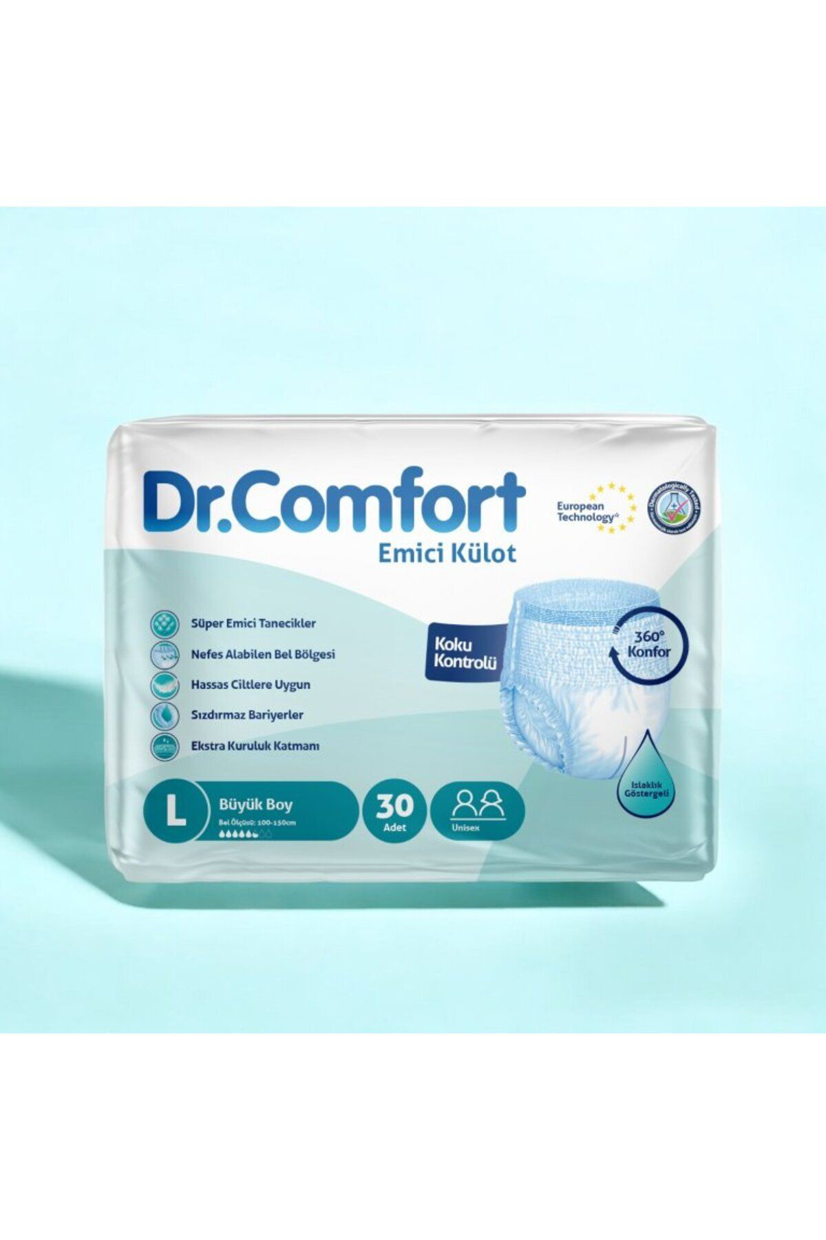 Dr Comfort Kulotlu Hasta Bezı 30lu Large