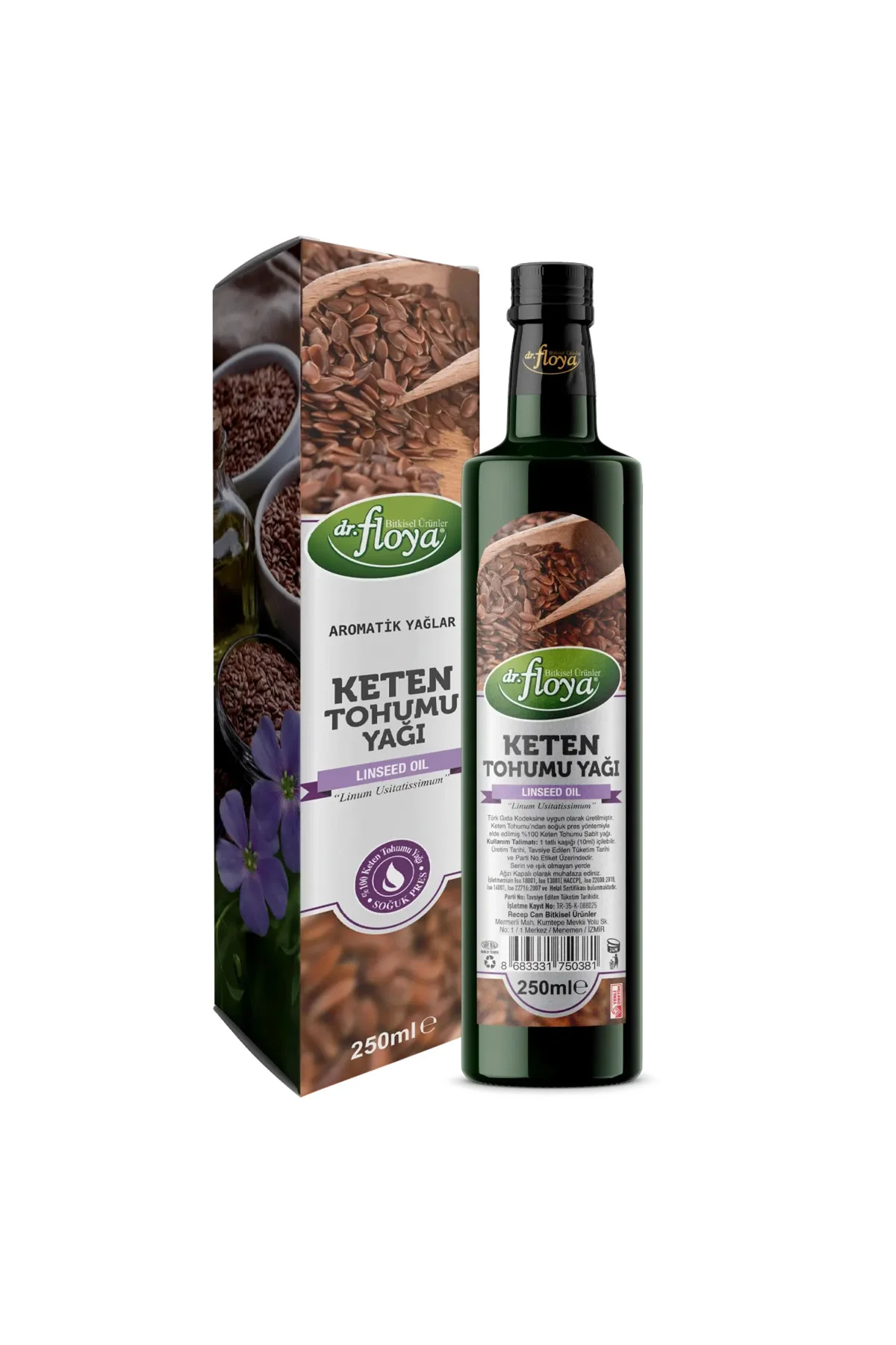 Dr Floya Keten Tohumu Yağı 250 mL