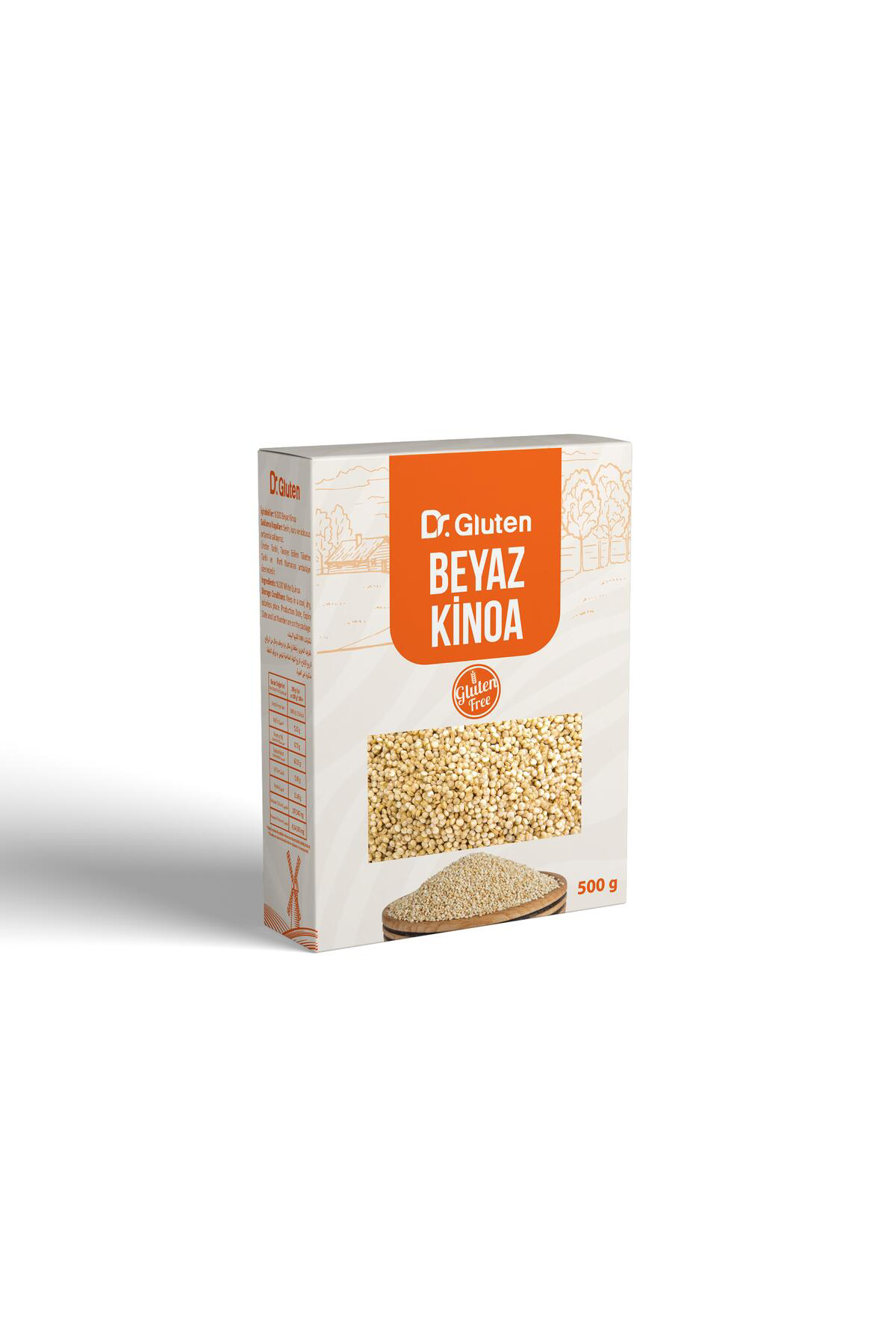 DR. GLUTEN GLUTENSİZ BEYAZ KİNOA 500 GR.