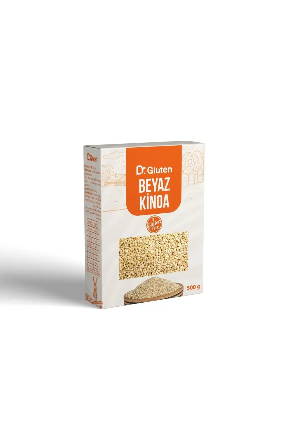 Dr.Gluten Dr. Gluten Glutensiz Beyaz Kinoa 500 Gr.