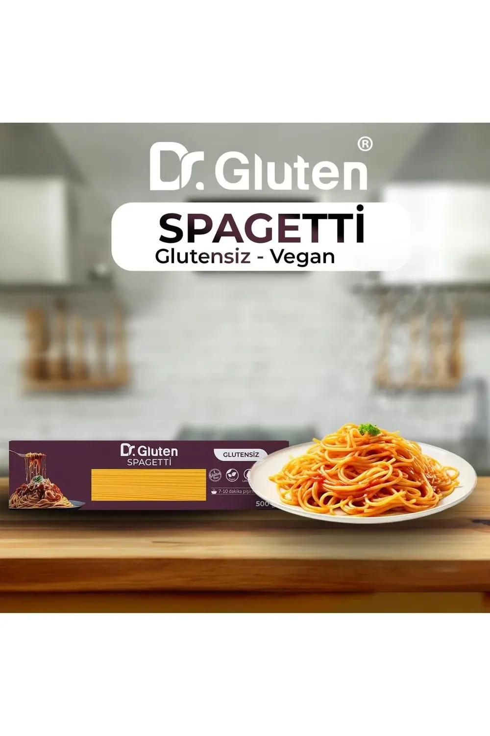 Dr.Gluten Dr. Gluten Glutensiz Spagetti Makarna 500 Gr