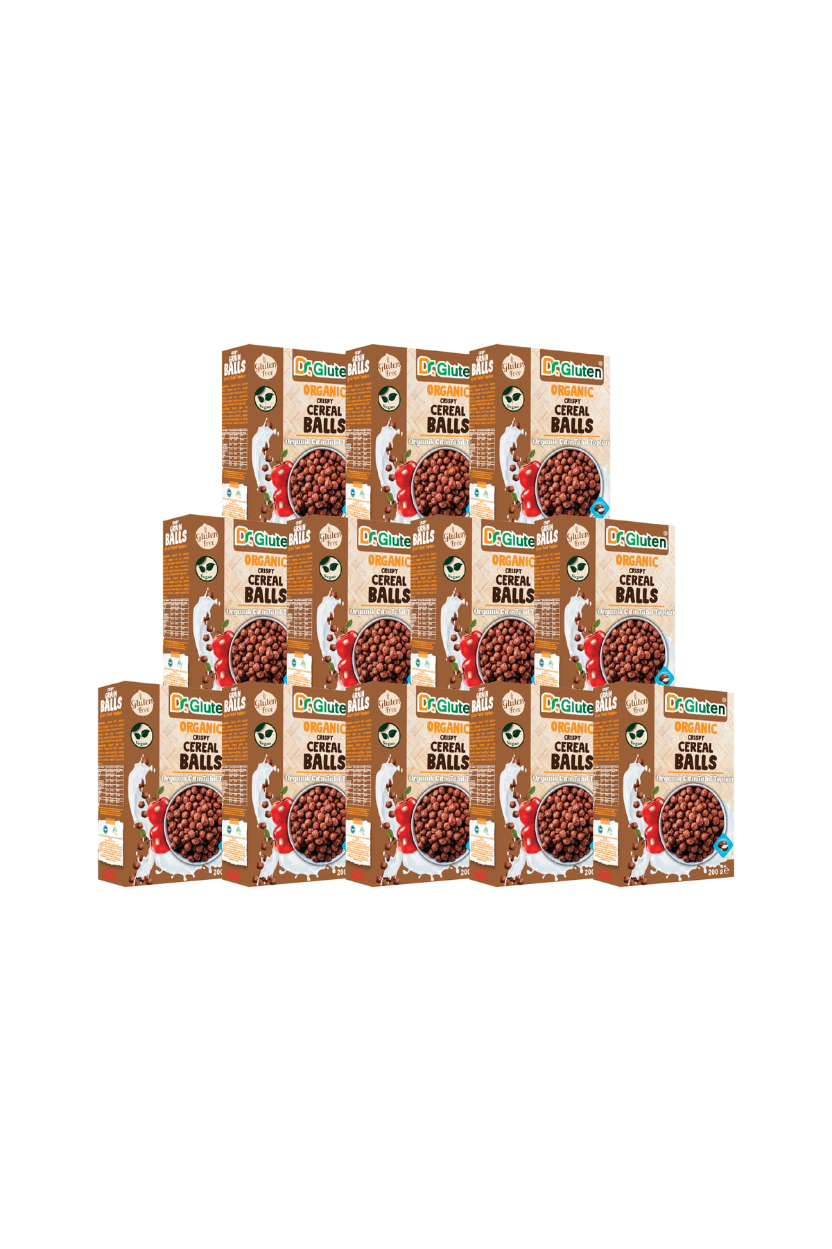 Dr.Gluten Dr. Gluten Organik Glutensiz Çitir Tahil Toplari (Vegan) 200 G X1 Dr.Gluten Dr. Gluten Organik Glutensiz Çitir Tahil Toplari (Vegan) 200 G X1