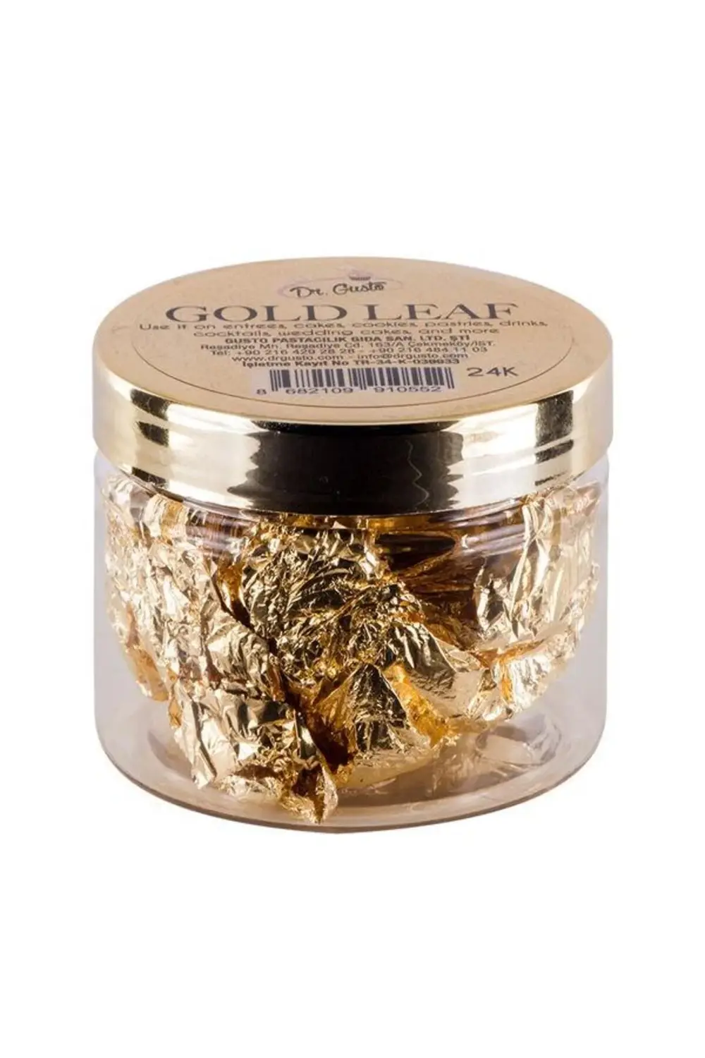 Dr.Gusto Sağlık Ürünleri Dr Gusto Altin Varak (Emts) 8 Yaprak 16X16