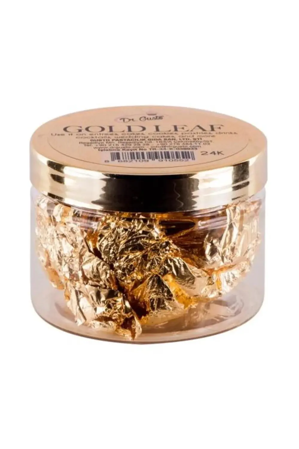 Dr.Gusto Sağlık Ürünleri Dr Gusto Altin Varak (Emts) 8 Yaprak 16X16