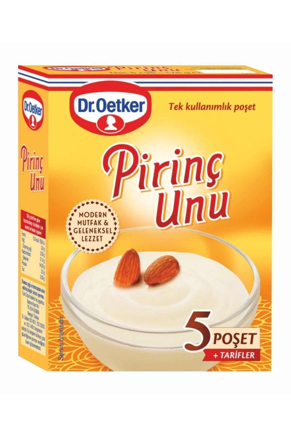 Dr Oetker Pirinç Unu 5'li 175 G 5 * Adet