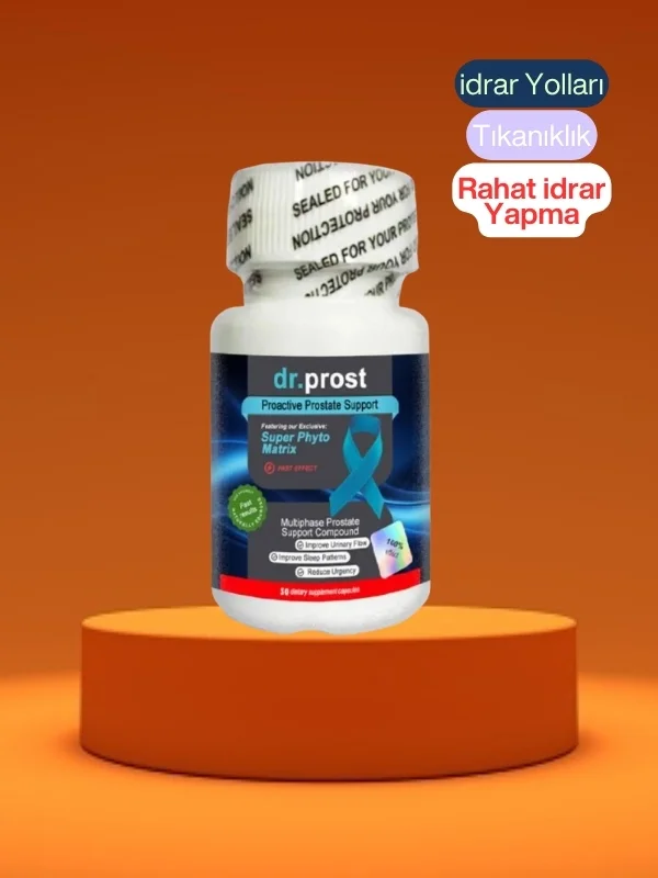 Dr. Prost Erkek Destekleyici Bitkisel Takviye - Prostate Sağlığı İçin Doğal Formül Fiyatı, Yorumları ve Özellikleri