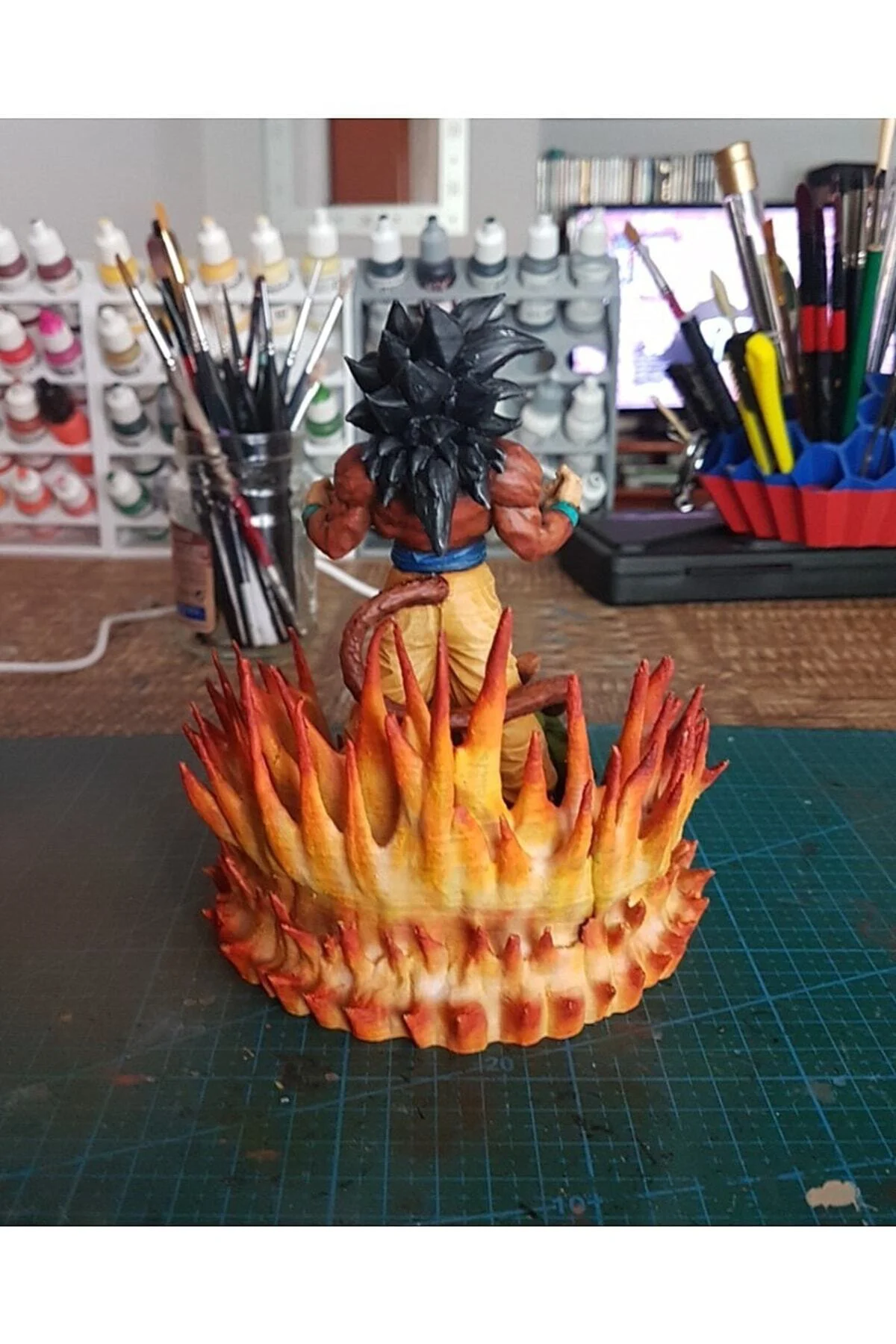 Dragon Ball Gt Soku Ss4 Boyalı Figür 20 cm