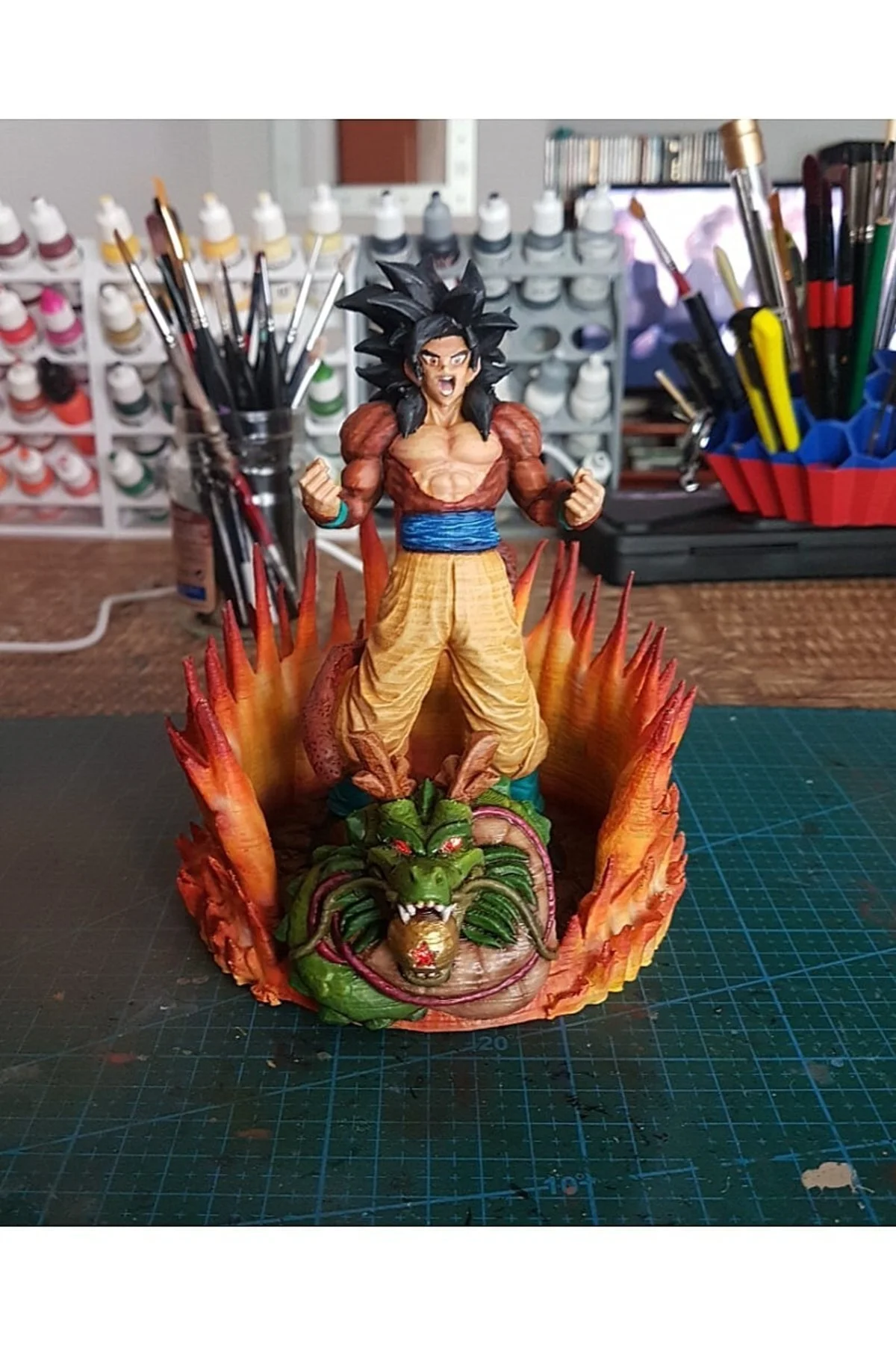 Dragon Ball Gt Soku Ss4 Boyalı Figür 20 cm