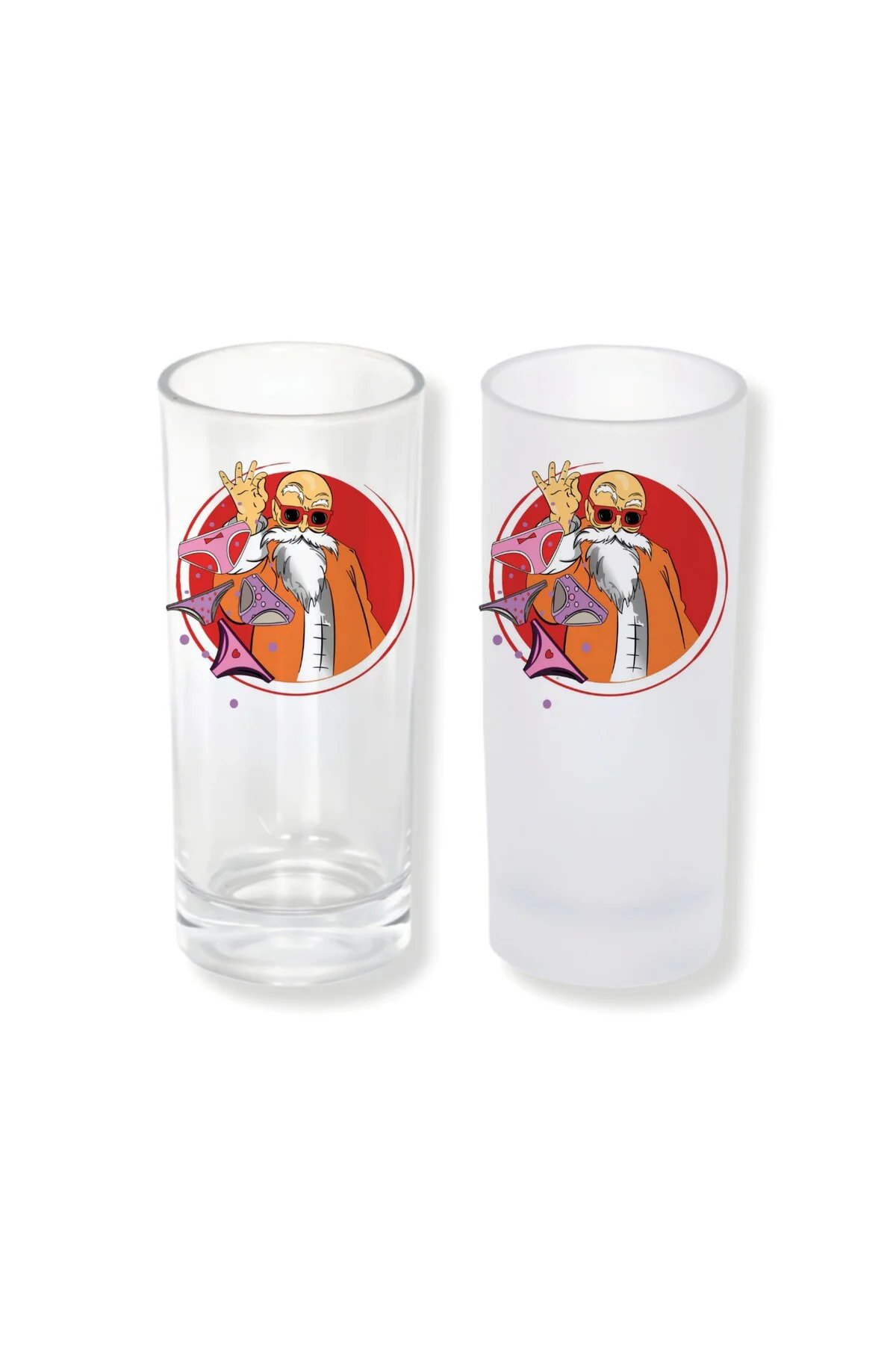 Dragon Ballz Buzlu / Buzsuz Seçenekli Rakı Bardağı – 1 Adet Şık S